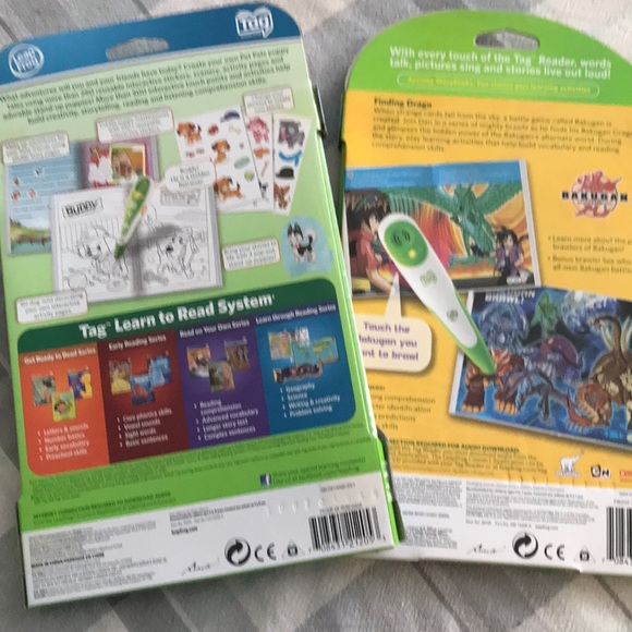 2 Leap Frog Tag Books - Picture 2 of 4